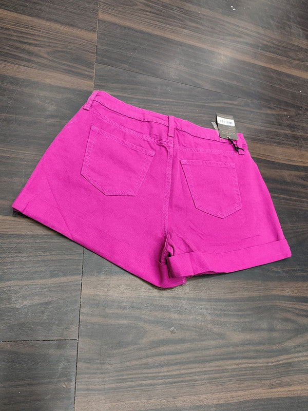 Women's Highest Rise Mom Jean Shorts : Size 34