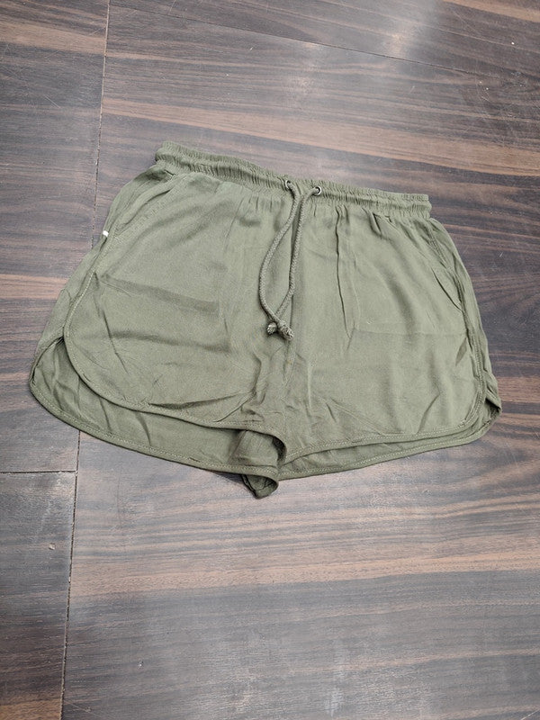 Women's Relaxed Fit Drawstring Shorts : Size 30