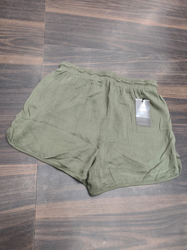 Women's Relaxed Fit Drawstring Shorts : Size 30