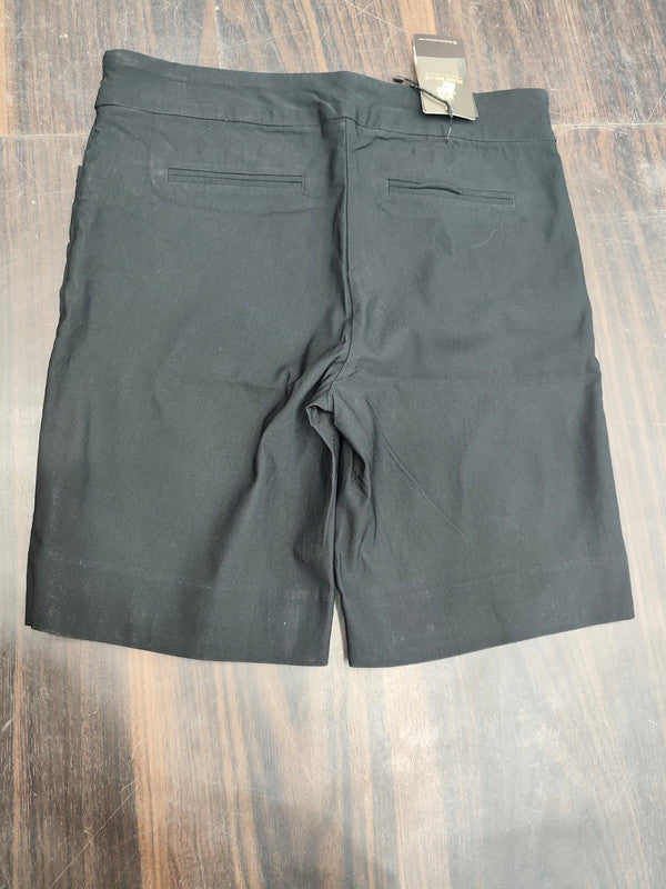 Women's Tailored Bermuda Shorts - Black : Size 32