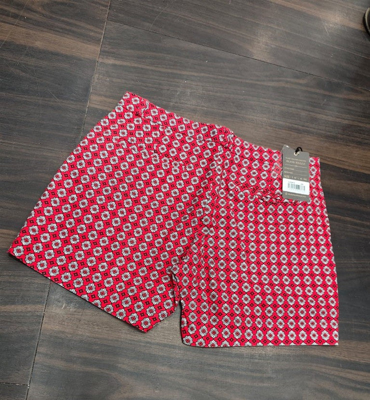 Women's Cotton Geometric Print Casual Shorts : Size 32