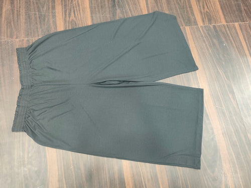 Black Wide-Leg Palazzo - Black - Size: 40